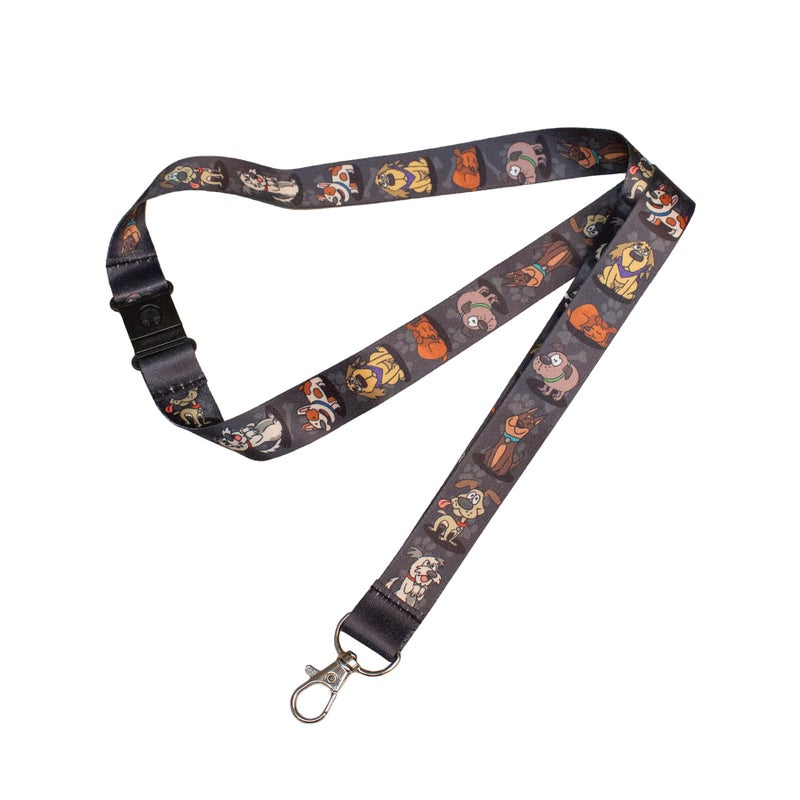 Lucky Line Lanyard with Swivel Snap, Dog Design (C204) - Image 1